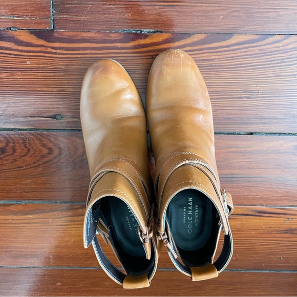 Cole Haan size 8 brown booties - Picture 7 of 8